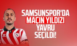 Samsunspor taraftarı seçti: Maçın oyuncusu Zeki Yavru