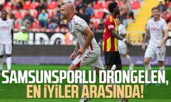 Samsunsporlu Rick van Drongelen, en iyiler arasında!