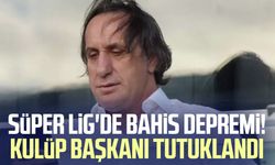 Süper Lig'de bahis depremi! Murat Özkaya tutuklandı