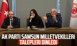 AK Parti Samsun Milletvekilleri talepleri dinledi
