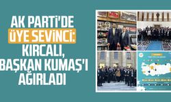 AK Parti'de üye sevinci: Orhan Kırcalı, Başkan Kumaş'ı ağırladı