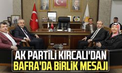 AK Partili Orhan Kırcalı'dan Bafra'da birlik mesajı