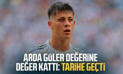 Arda Güler değerine değer kattı: Tarihe geçti