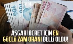 Asgari ücret için en güçlü zam oranı belli oldu!