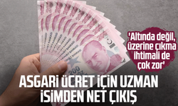 Asgari ücret için uzman isimden net çıkış