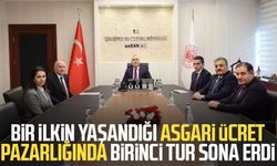 Asgari ücret pazarlığında birinci tur sona erdi