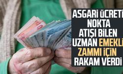 Asgari ücreti nokta atışı bilen uzman emekli zammı için rakam verdi