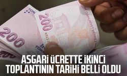 Asgari ücrette ikinci toplantının tarihi belli oldu