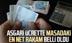 Asgari ücrette masadaki en net rakam belli oldu