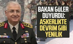 Bakan Güler duyurdu: Askerlikte devrim gibi yenilik