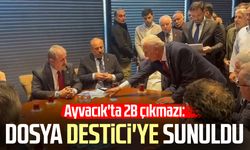 Ayvacık'ta 2B çıkmazı: Dosya Mustafa Destici'ye sunuldu