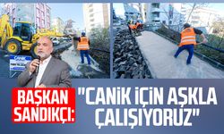 Başkan İbrahim Sandıkçı: "Canik için aşkla çalışıyoruz"