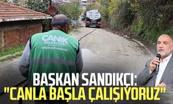 Başkan İbrahim Sandıkçı: "Canla başla çalışıyoruz"