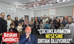 Başkan İbrahim Sandıkçı: “Çocuklarımızın neşesine ortak oluyoruz”