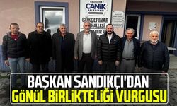 Başkan İbrahim Sandıkçı'dan gönül birlikteliği vurgusu