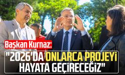 Başkan İhsan Kurnaz: "2026'da onlarca projeyi hayata geçireceğiz"