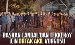 Başkan Mustafa Candal'dan Tekkeköy için ortak akıl vurgusu