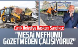 Başkan İbrahim Sandıkçı: "Mesai mefhumu gözetmeden çalışıyoruz"
