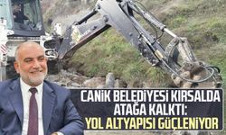 Canik'te kırsalda ulaşım güçleniyor