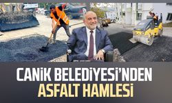 Canik Belediyesi’nden asfalt hamlesi