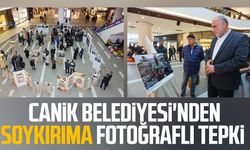 Canik Belediyesi'nden soykırıma fotoğraflı tepki