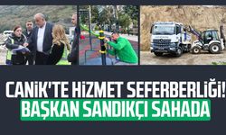 Canik'te hizmet seferberliği! Başkan Sandıkçı sahada
