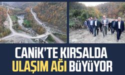 Canik’te kırsalda ulaşım ağı büyüyor