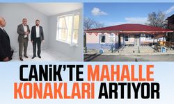 Canik’te mahalle konakları artıyor