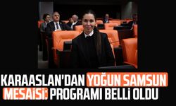 Çiğdem Karaaslan'dan yoğun Samsun mesaisi: Programı belli oldu