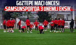 Göztepe maçı öncesi Samsunspor'da 3 önemli eksik