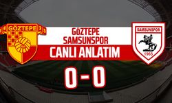 Göztepe - Samsunspor maçı canlı anlatım