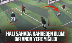 Halı sahada kahreden ölüm! Bir anda yere yığıldı