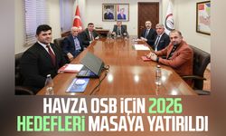 Havza OSB için 2026 hedefleri masaya yatırıldı