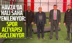Havza'da halı saha yenileniyor: Spor altyapısı güçleniyor