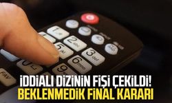 İddialı dizinin fişi çekildi! Beklenmedik final kararı