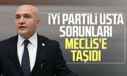 İYİ Partili Erhan Usta sorunları Meclis'e taşıdı