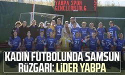 Kadın futbolunda Samsun rüzgarı: Lider YABPA