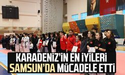 Karadeniz’in en iyileri Samsun’da mücadele etti