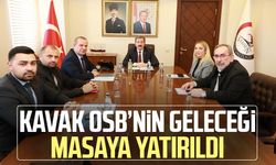 Kavak OSB’nin geleceği masaya yatırıldı