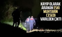 Aranan eski muhtar Sadık Savurtaş'ın cesedi varilden çıktı