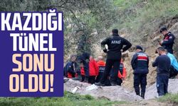 Kazdığı tünel sonu oldu!