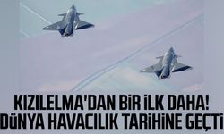 KIZILELMA'dan bir ilk daha! Dünya havacılık tarihine geçti