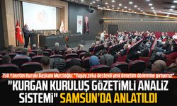 "KURGAN Kuruluş Gözetimli Analiz Sistemi" Samsun’da anlatıldı