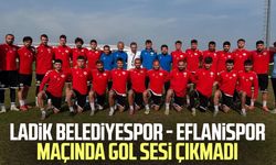 Ladik Belediyespor - Eflanispor maçında gol sesi çıkmadı
