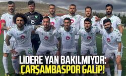 Lidere yan bakılmıyor: Çarşambaspor galip!