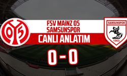 FSV Mainz 05 - Samsunspor maçının canlı anlatımı
