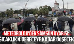 Meteoroloji'den Samsun uyarısı: Sıcaklık 4 dereceye kadar düşecek