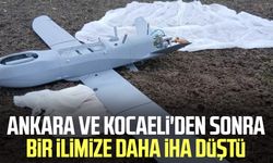 Ankara ve Kocaeli'den sonra bir ilimize daha İHA düştü