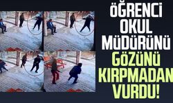 Öğrenci okul müdürünü gözünü kırpmadan vurdu!