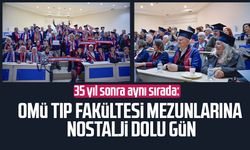 35 yıl sonra aynı sırada: OMÜ Tıp Fakültesi mezunlarına nostalji dolu gün
